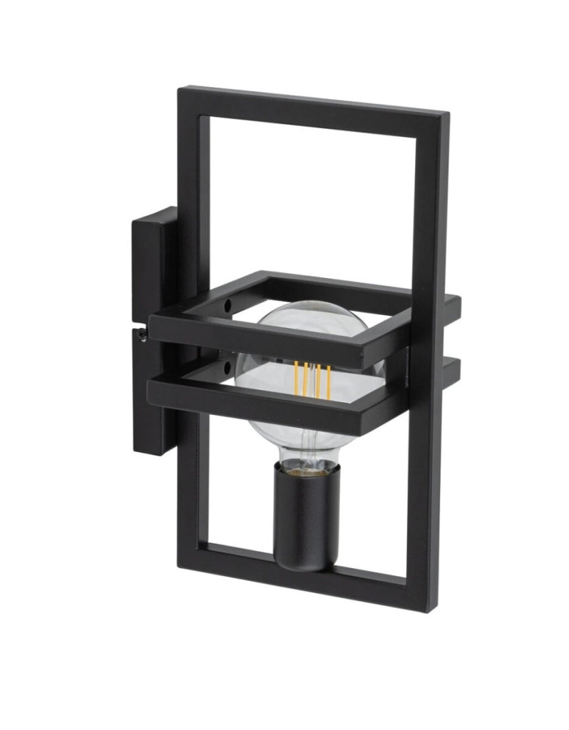 Applique loft industriale nera Merci E27 Sigma Lighting