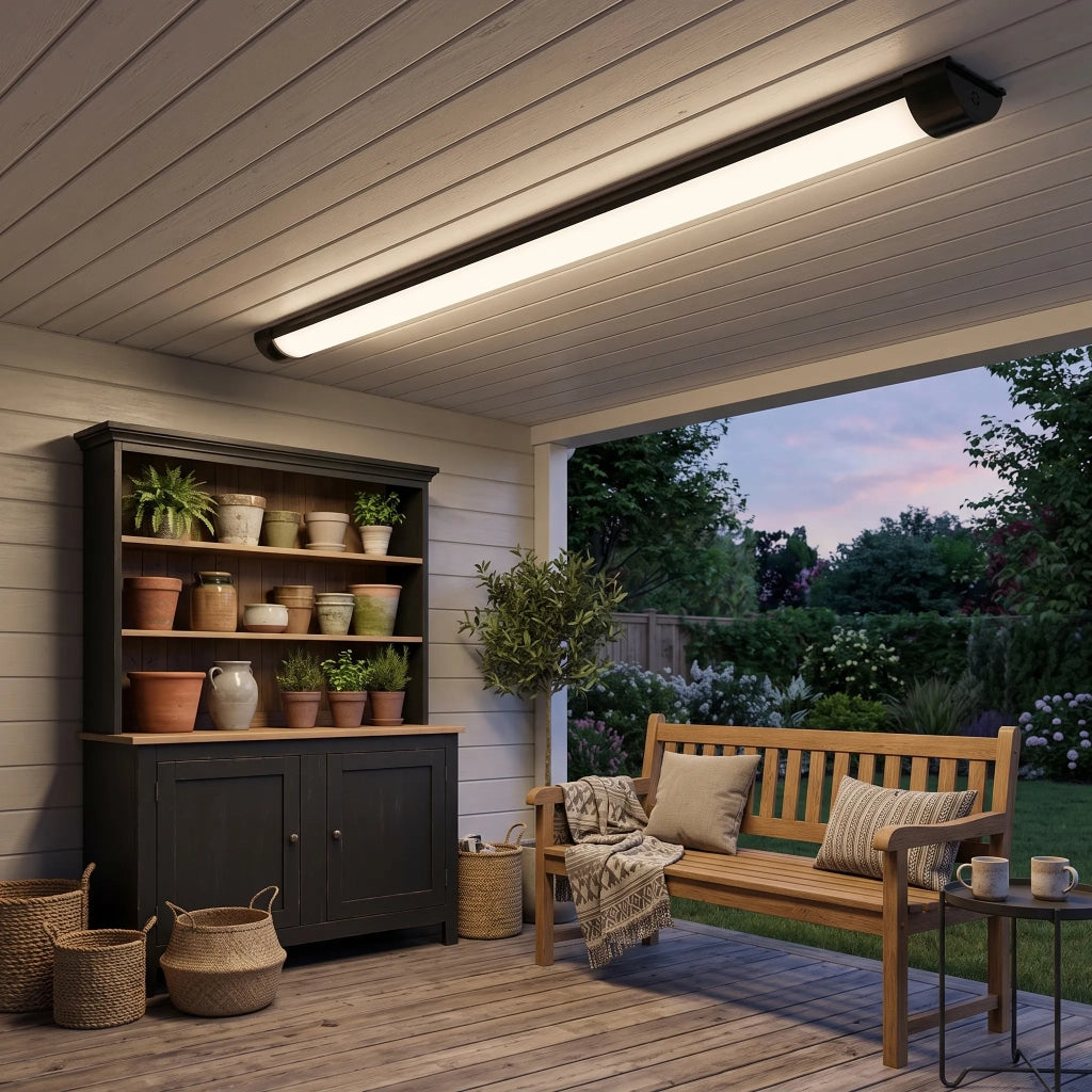 Lampada Led Jnh056-42n Black 150 Cm
