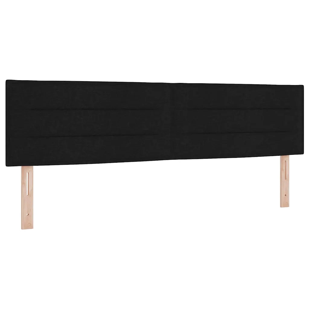 Testiera | Testata Nero 180 cm Tessuto
