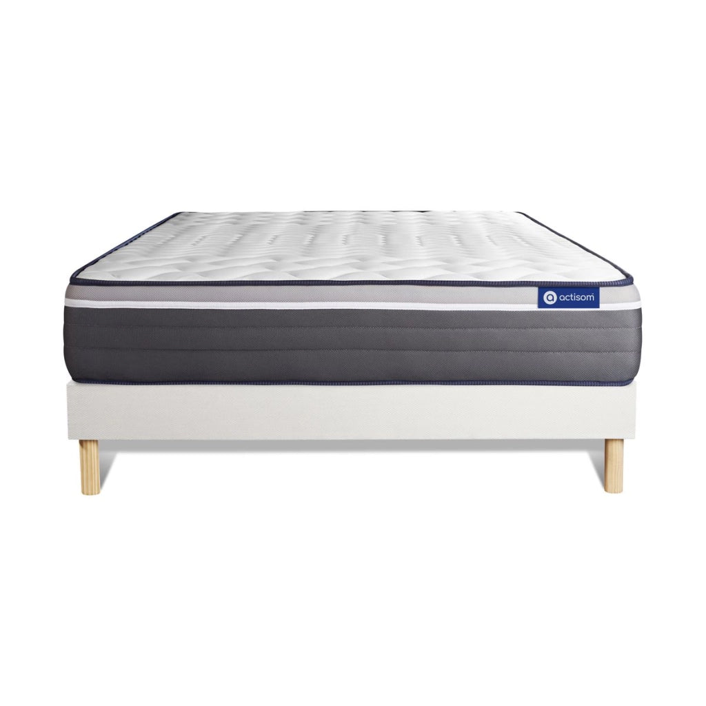 Kit rete e materasso Actiflex plus 120x190cm - Spessore : 26cm - Molle insacchettate e memory foam- molto rigido