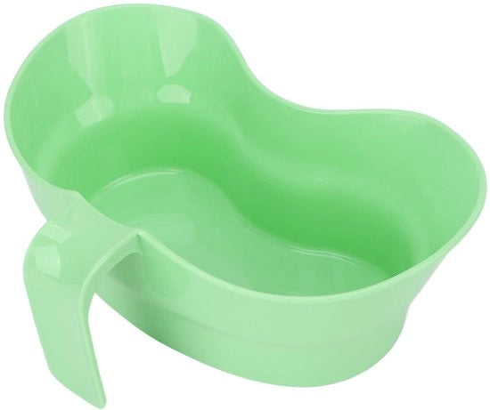 Ciotola per spazzatura - Design comodo - Grande apertura - Maniglia per appendere - Adatto per anziani - Facile da utilizzare - Ciotola per schiuma di dentifricio