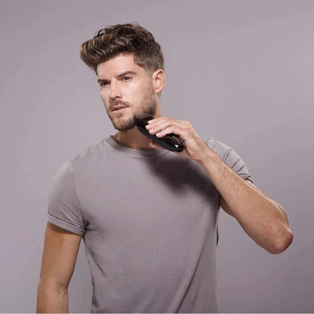 Remington Regola Barba Rasoio Regolazione Lunghezza 0.4-18mm Touch e Micro USB