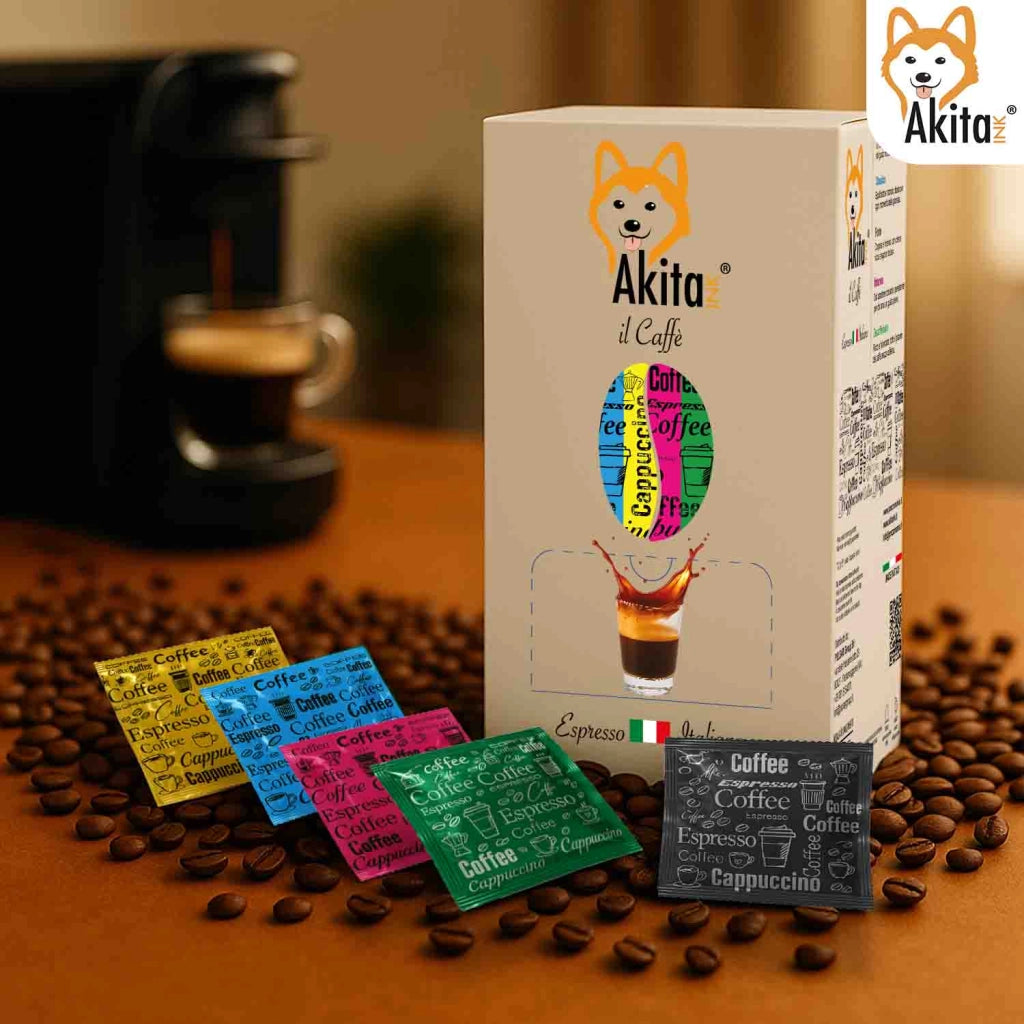 Caffe' Akitaink Cialda Miscela Intenso 100 Cialde Ese