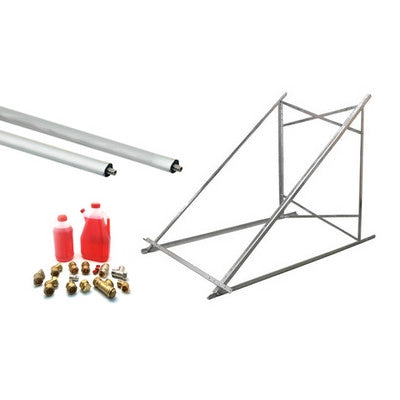 KIT STAFFE E ACCESSORI PER IMPIANTO SISTEMA SOLARE ATON 415-KMN- Per art. 415-KMN-160200/160237- ATON- pezzi 1