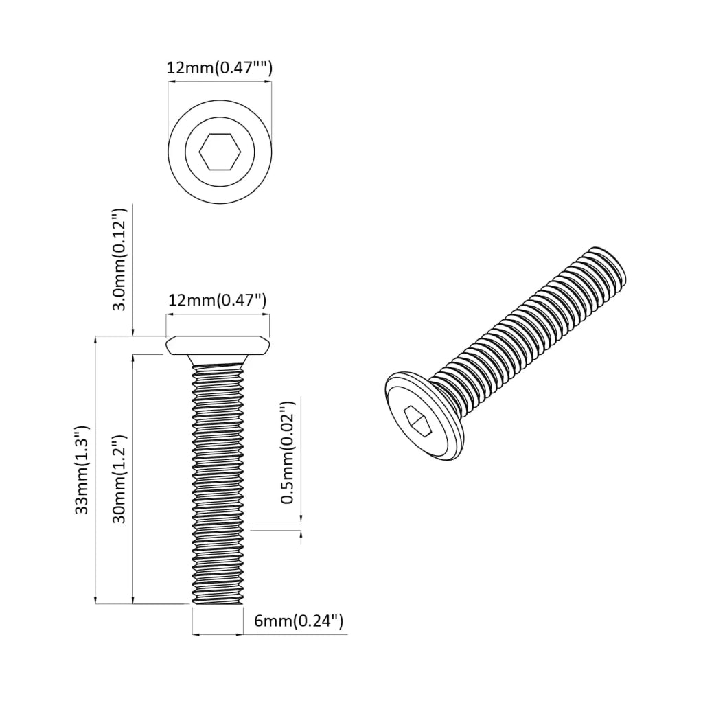 Vite con Testa Bloccante 2647 pz Argento Acciaio CFW9249629