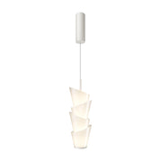Maytoni Sospensione Moderna Seoul 1 luce LED integrato bianco metallo diffusore opalino