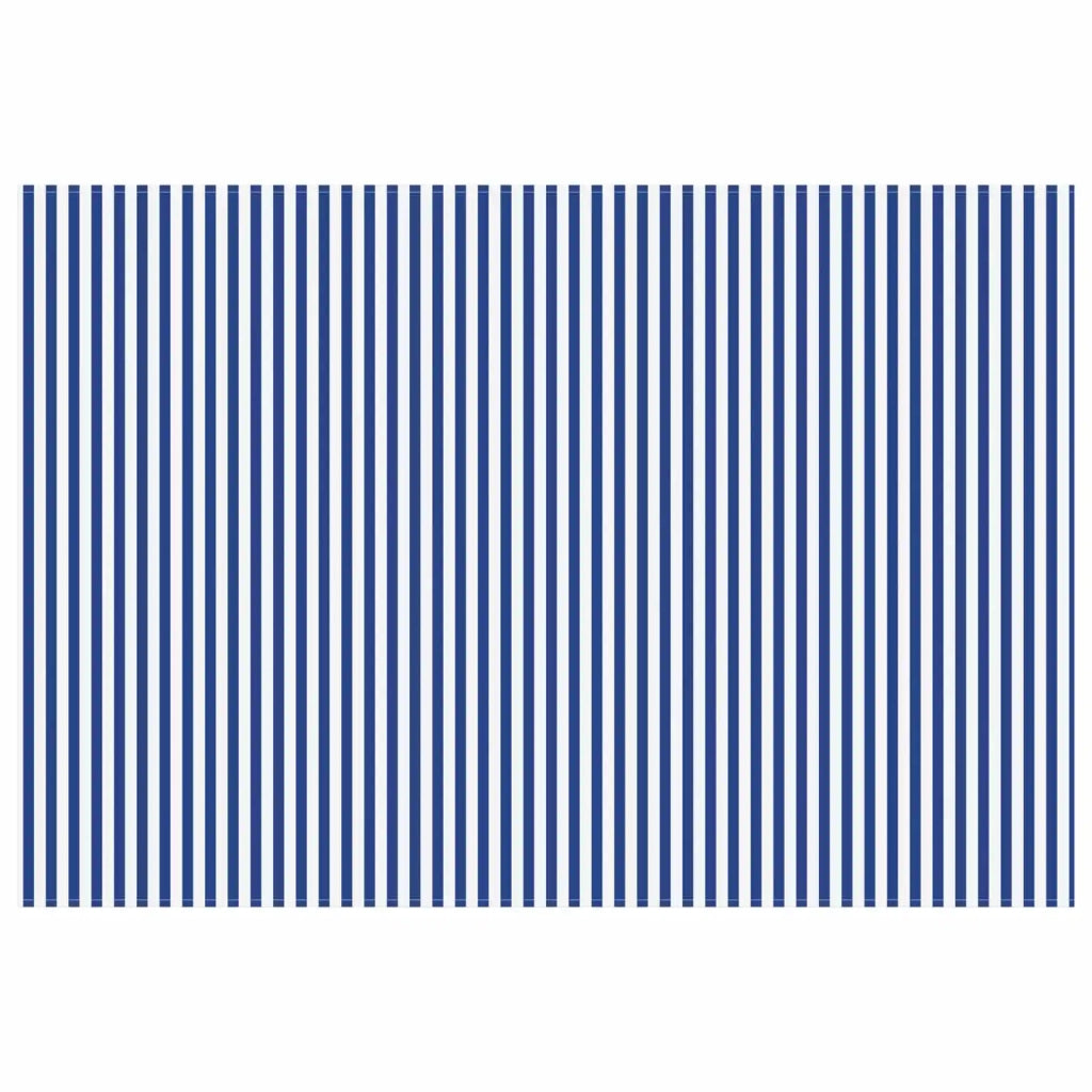Telo di ricambio per tenda da sole Blu e Bianco 300 x 250 cm 3444181