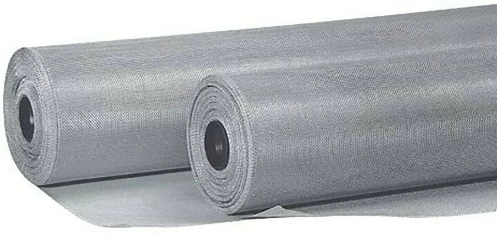 Rete Zanzariera 150 cm X 7 metri Alluminio Americana 18/16 Grigia   