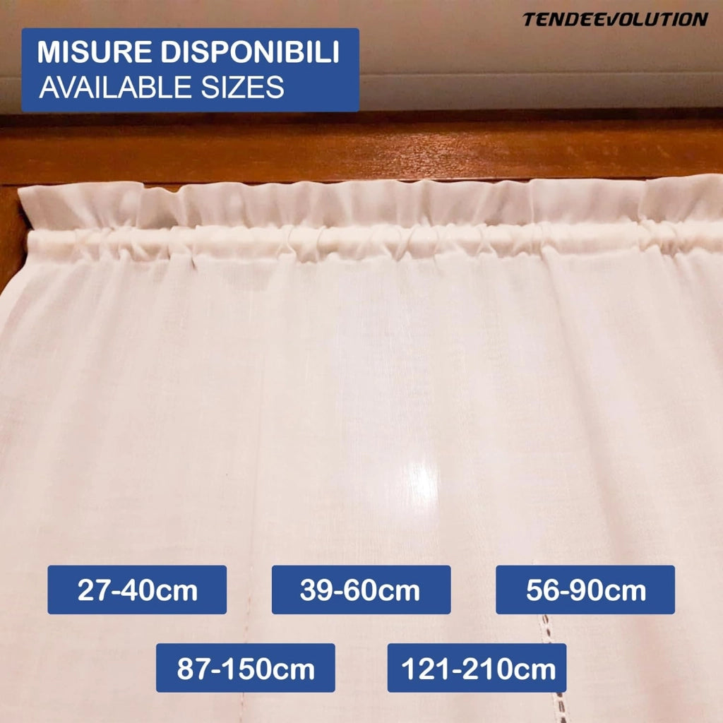 Bastoncino Tenda a Pressione Regolabile 56-90cm | Ferro Bronzo | Bacchetta a Molla Astina