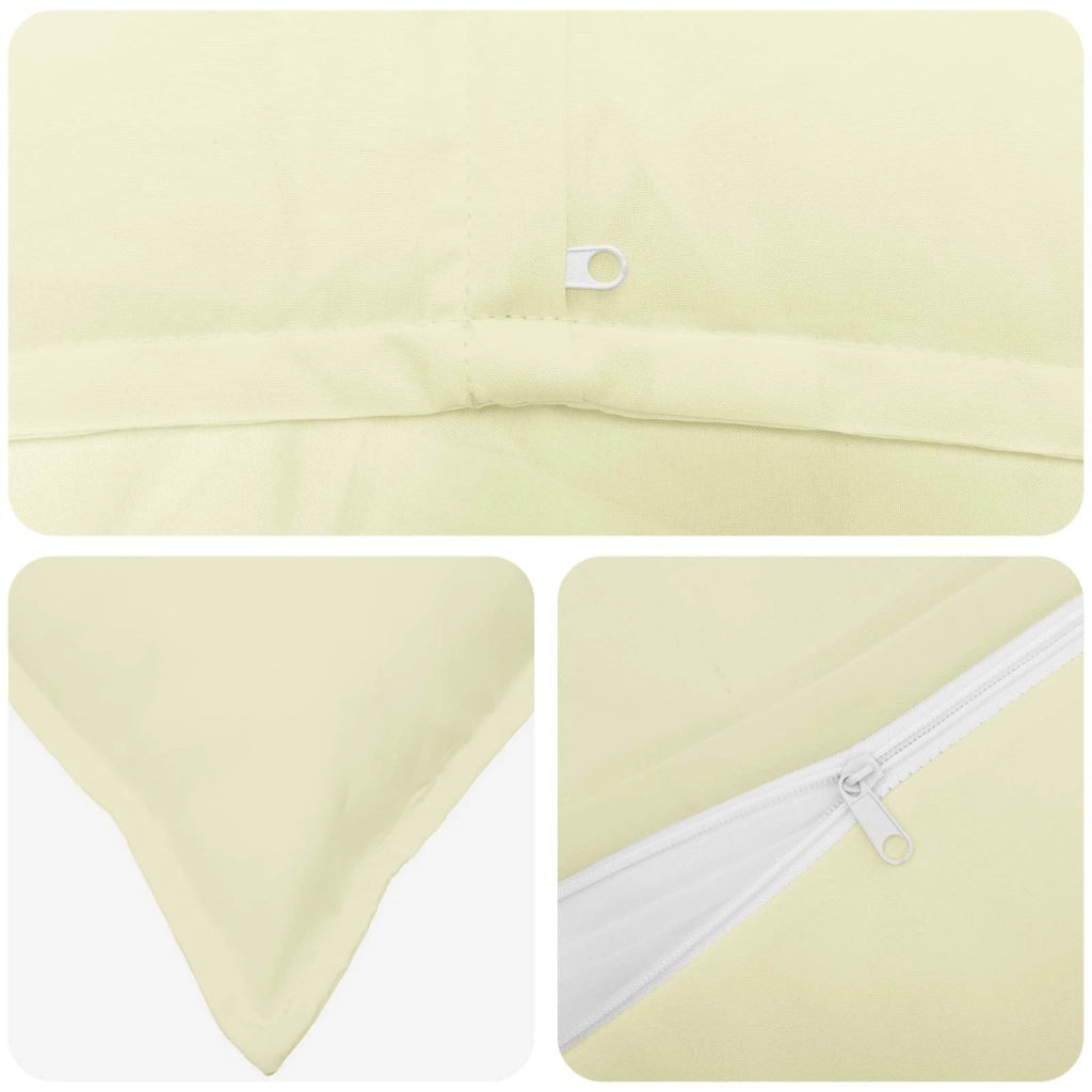 Cuscino con cuscino HOUTEN 6 pz Crema Poliestere 933669