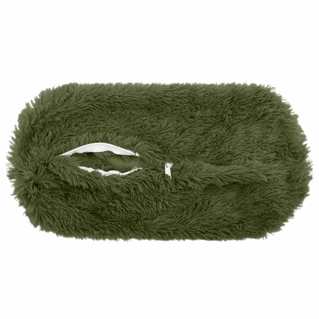 Cuscino con cuscino HEERLEN 6 pz Verde Fleece PV 930192