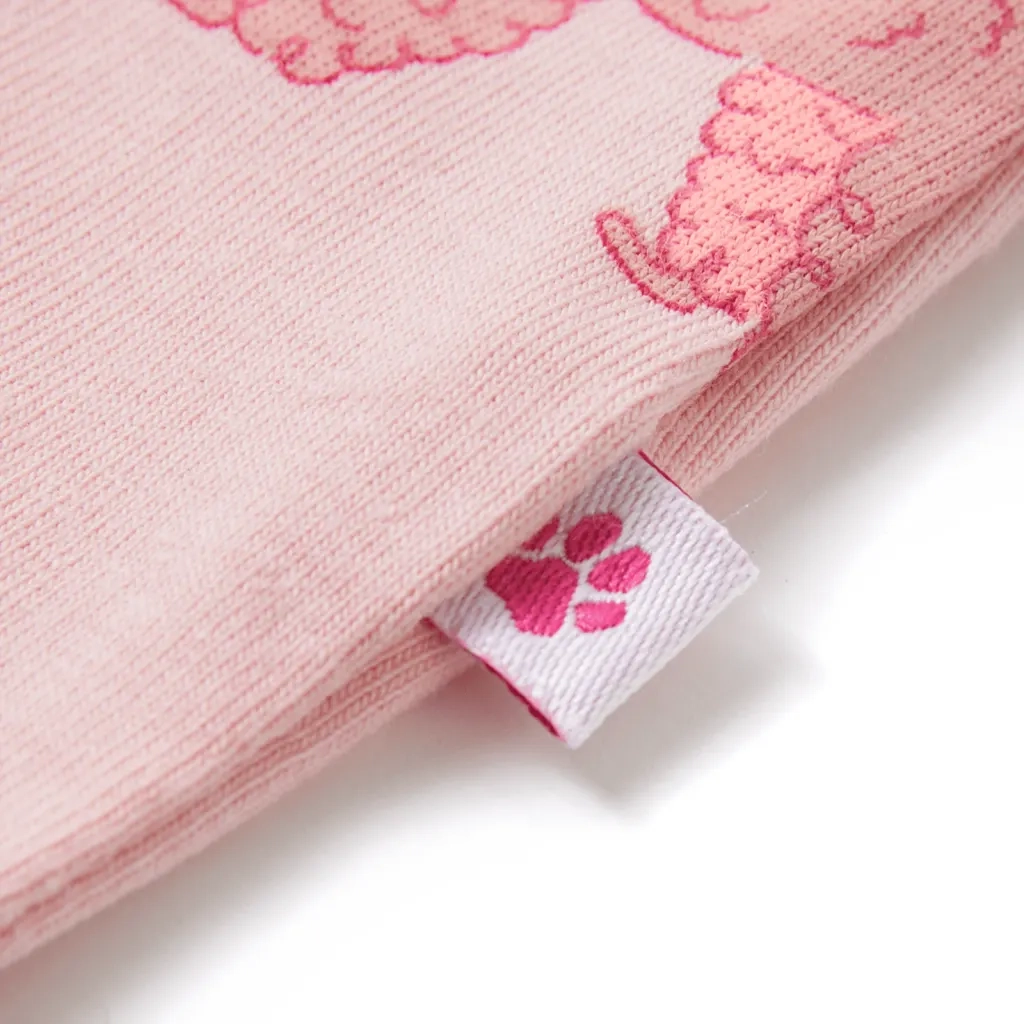Pigiama da Bambina a Maniche Corte Rosa Chiaro 128 10442