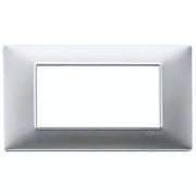 VIMAR PLANA - PLACCA 4M ARGENTO OPACO