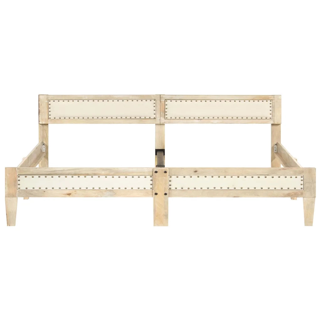 Giroletto-Struttura Letto in Legno Massello di Mango 200 cm 456589