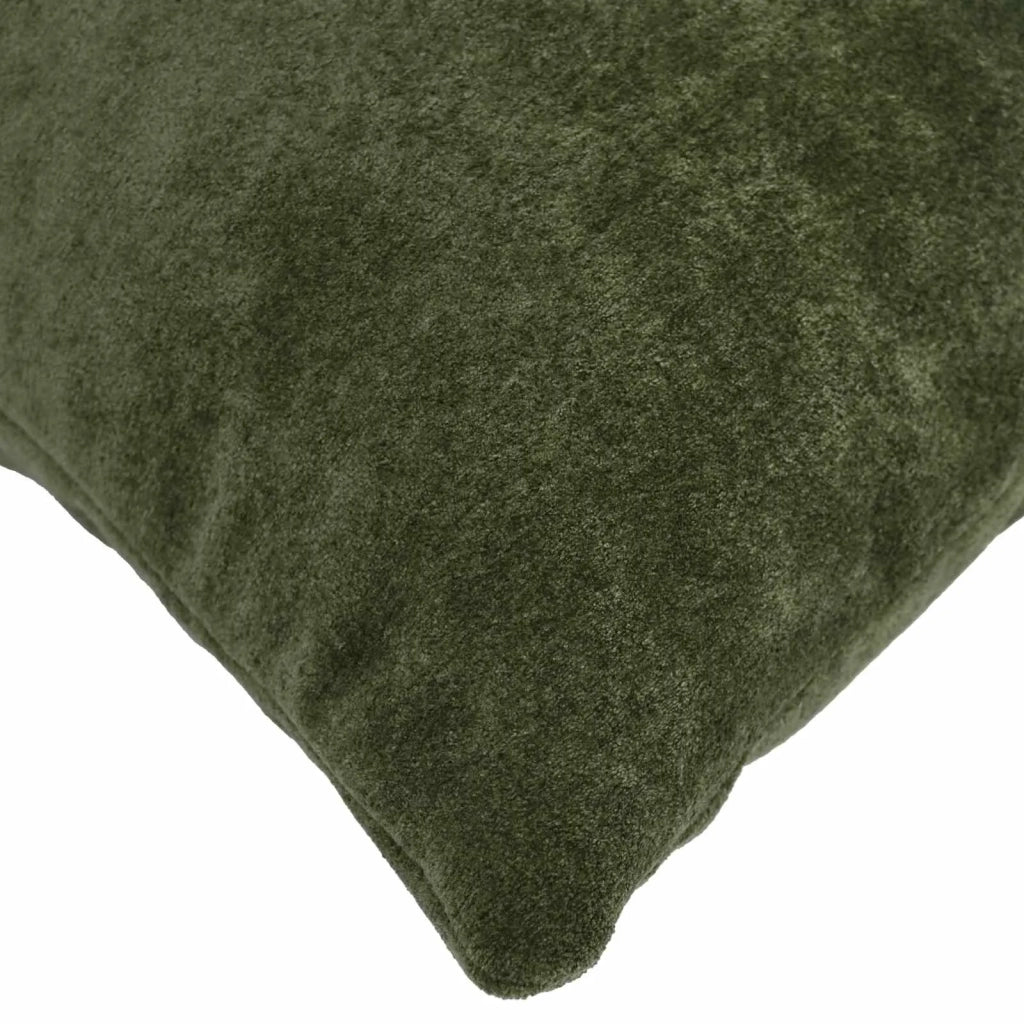 Cuscino 2 pz HEERLEN Verde 70 x 70 cm Fleece in microfibra 928410