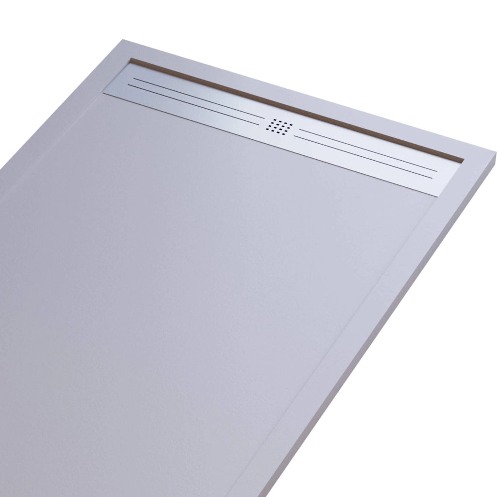Piatto Doccia 70x130 cm in Pietra Bonussi Trivor Grigio Chiaro