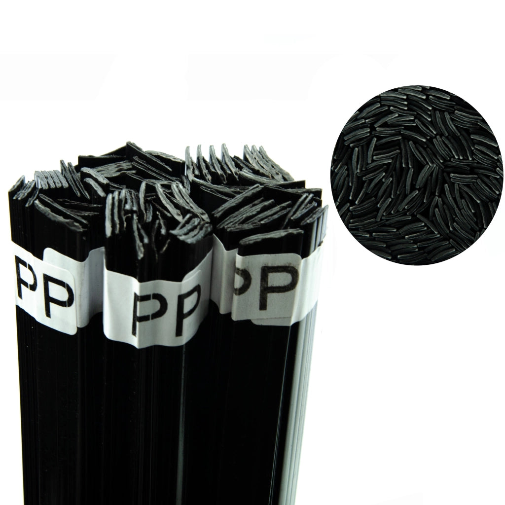 Saldatura Plastica PP Nero 100g – Barra 12mm | Temperatura Fusione 260-330°C