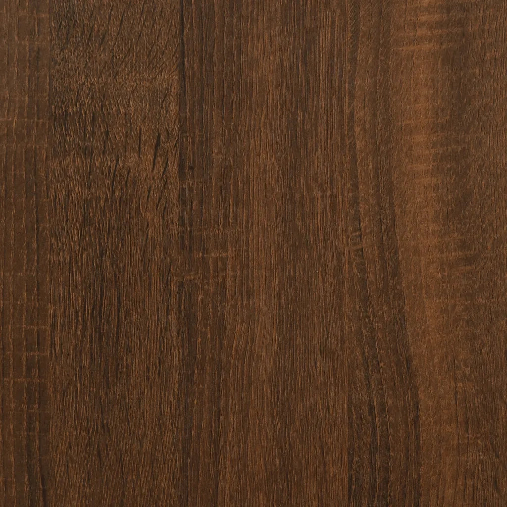 Tavolino Consolle | Tavolo d'Ingresso Rovere Marrone 160x32x95 cm Legno Multistrato