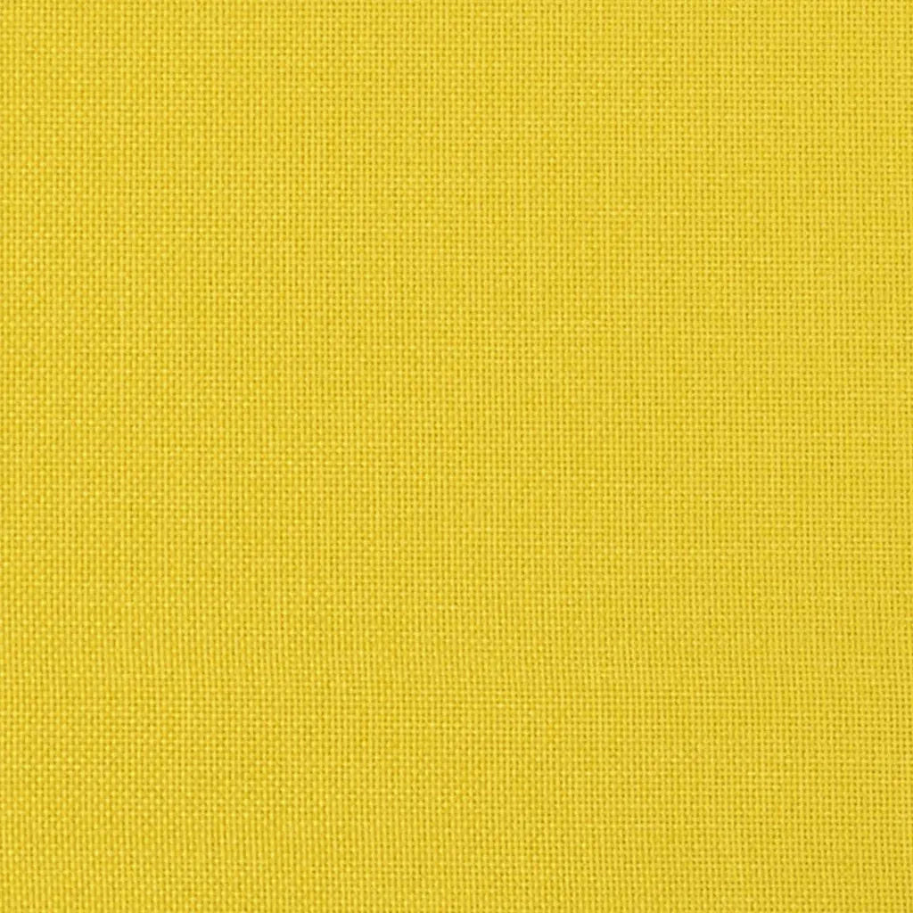 Cuscini da Divano 2 pcs Giallo Chiaro 80 x 40 cm Tessuto 42013705