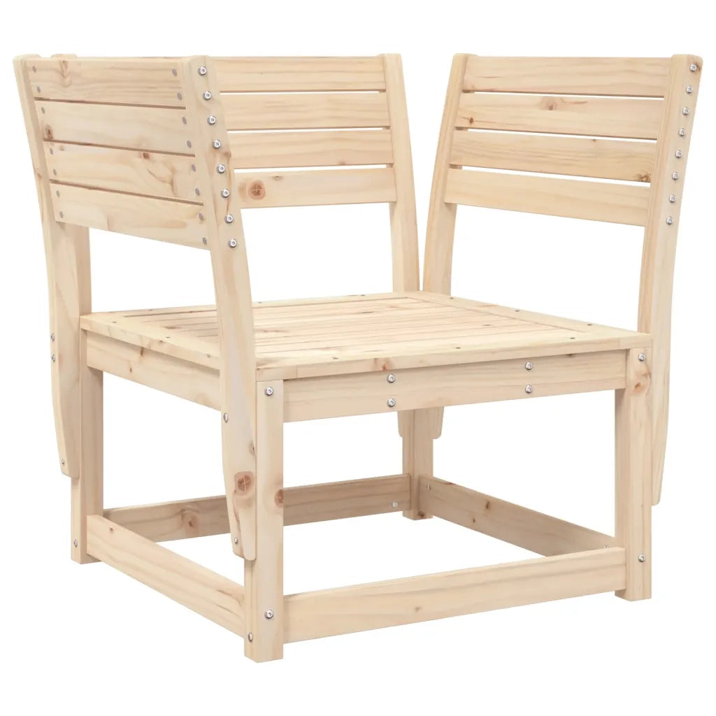 Sedia da Giardino in Legno Massello Pino 844674