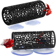 Decorazione per acquario 2 pezzi - Accessori per acquario per betta - Habitat nascosto - Giocattoli per gamberi - Adatto per piccoli pesci - Materiale premium - Accessori per acquario