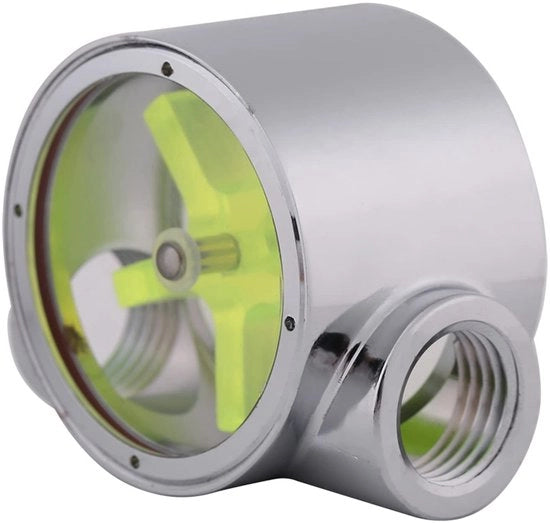 Flussimetro per raffreddamento computer - Indicatore di flusso d'acqua - G1 4 pollici cavo interno - Progetto decorativo - Adatto per sistemi di raffreddamento acqua - ...