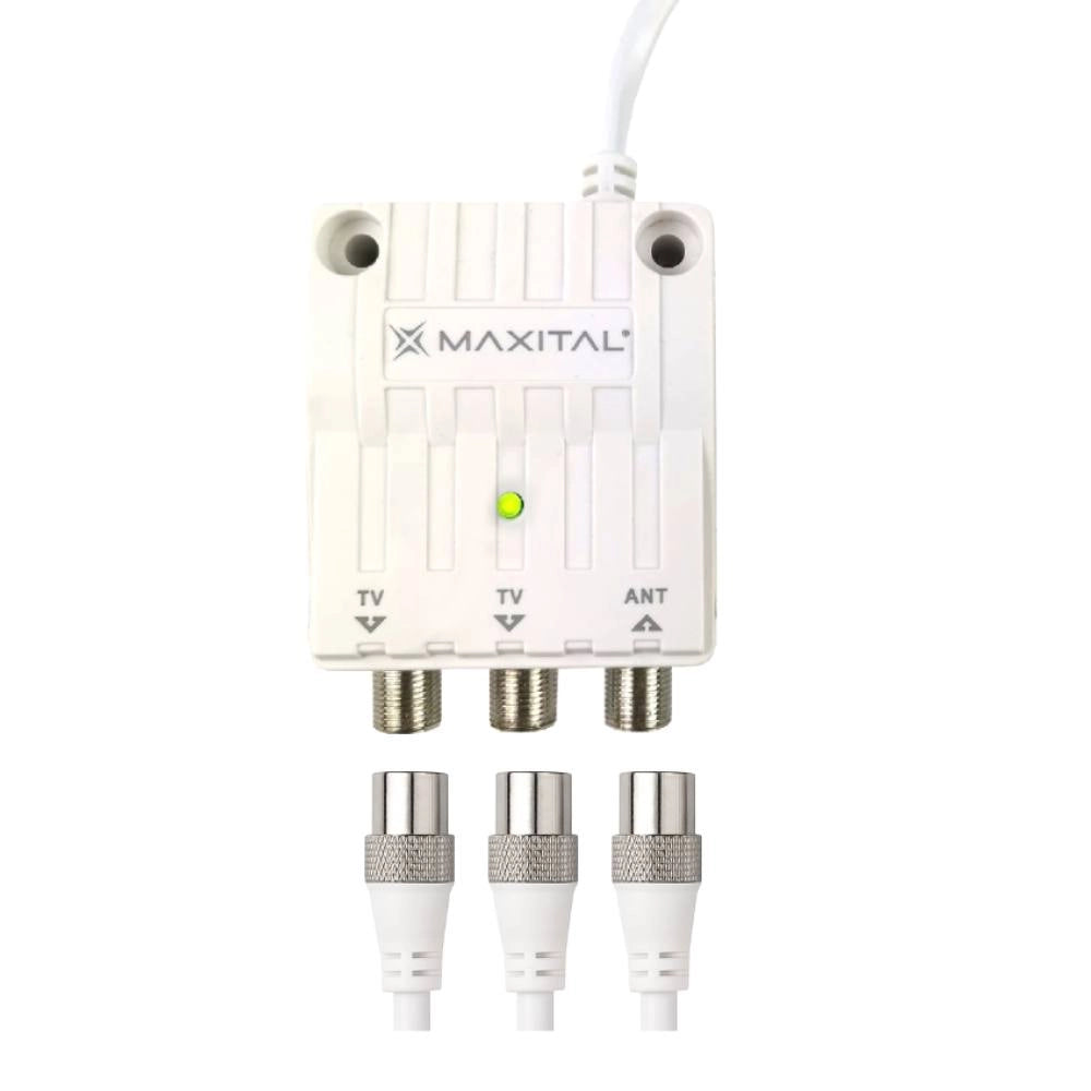 Maxital lps302 alimentatore 12v 400ma switching per impianti tv