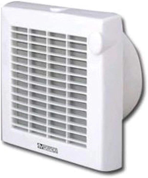Vortice M 100-4'' A Aspiratore Elicoidale da Muro 90 m³-h 18 W 37,5 dB IPX4 colore Bianco