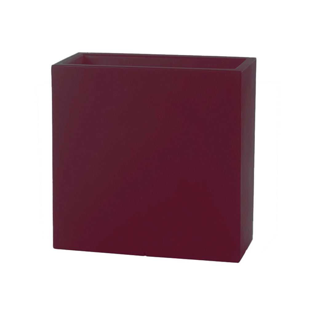 Vaso Schio Tower Maxi Colore: Burgundy, Materiale: Polietilene