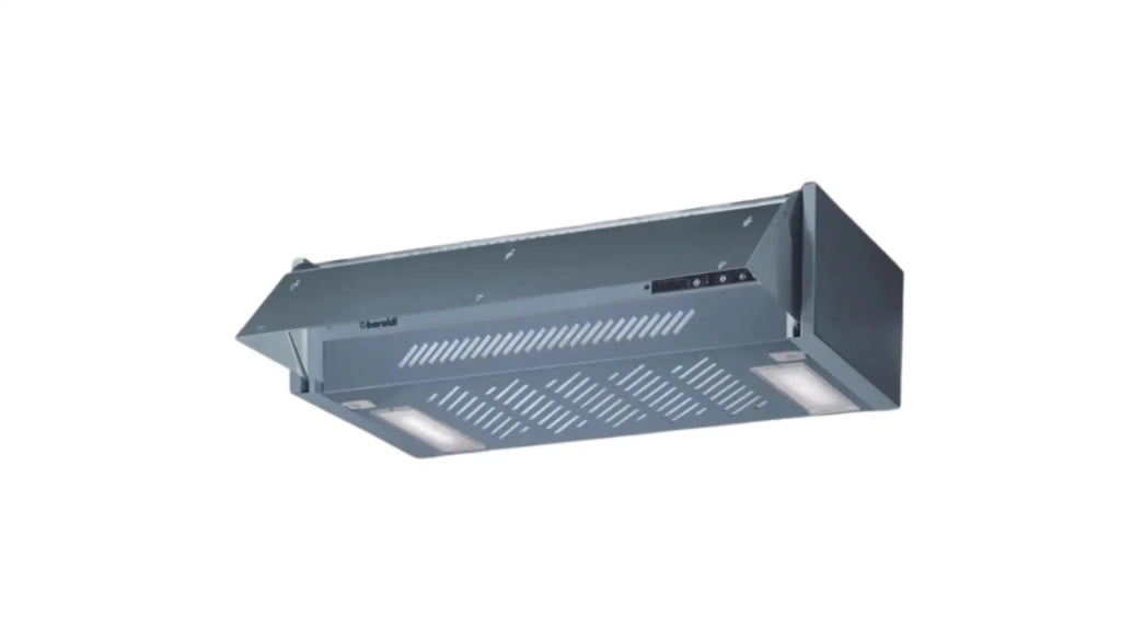 CAPPA COMPOSITA cm 45 - Grigia - 270 m3/h - Filtro Carbone Incluso