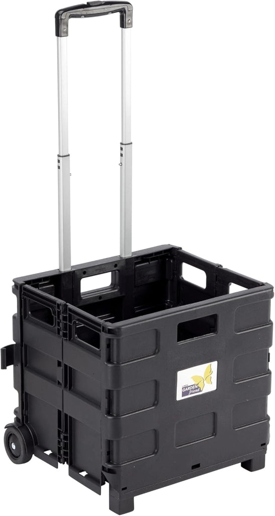 C1299040 - Carrello pieghevole con cassa in plastica