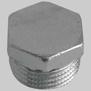 TAPPO MASCHIO ESAGONALE OTTONE CROMATO  3/4     MADE IN ITALY