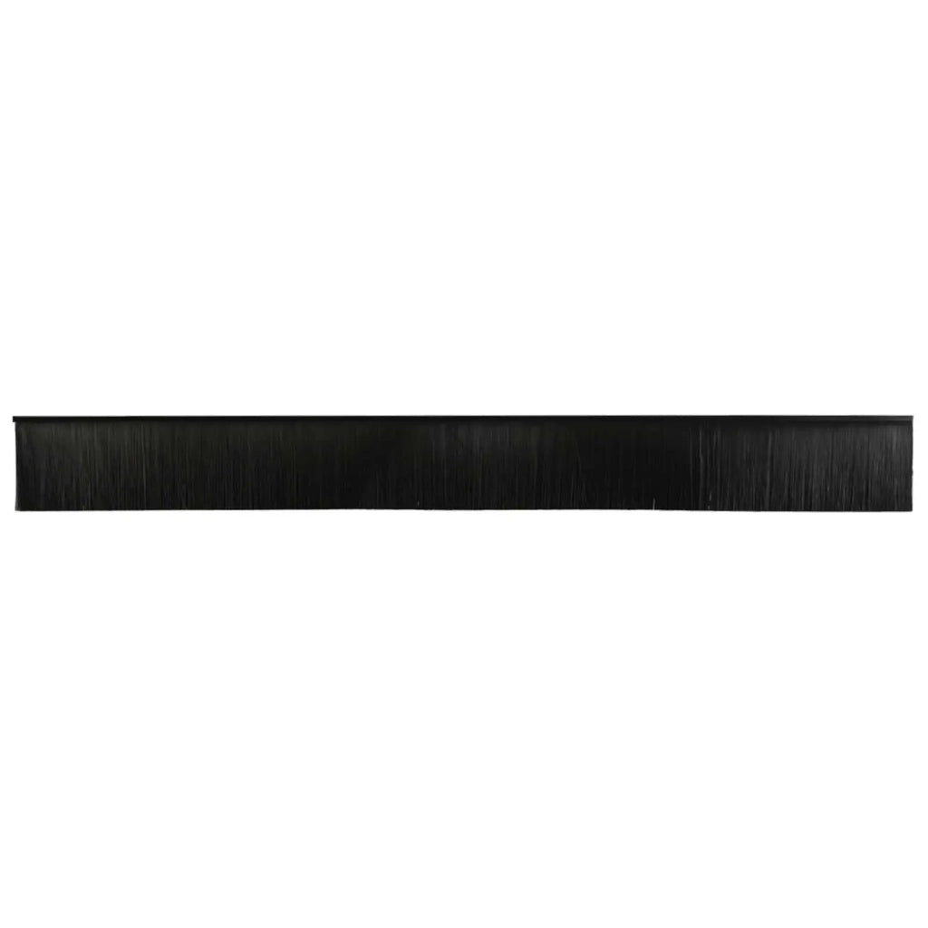 Spazzole per porte autoadesive 2 pz Nero 100 cm CFW2593280