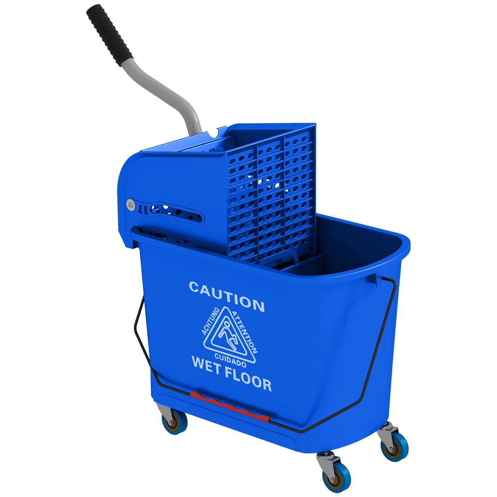 Secchio Lavapavimenti con Ruote 20 L ¨C Minimal ¨C Azzurro