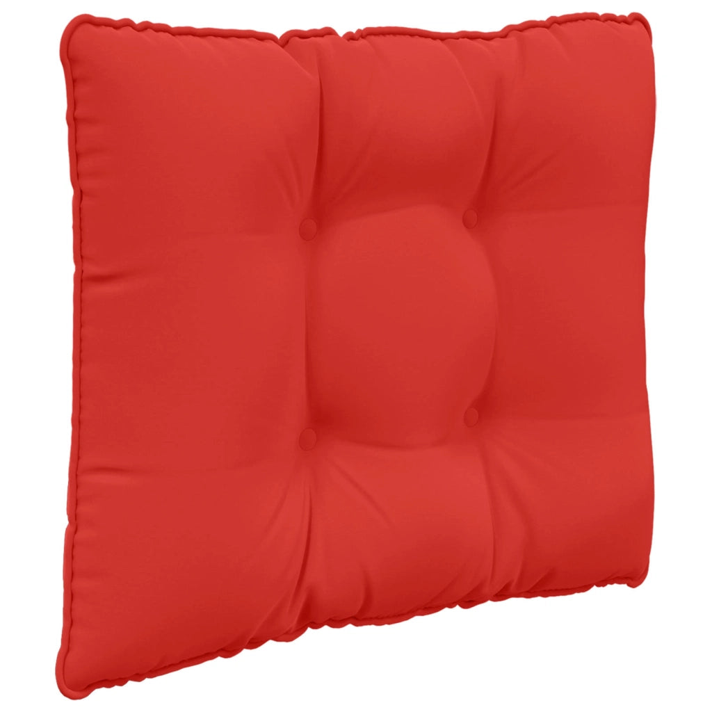 Cuscino per divano da esterno 3 pcs Rosso Poliestere 900801
