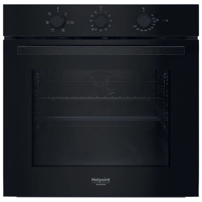 Hotpoint HAO 435H B Forno da incasso Elettrico Ventilato 71 L Classe A Autopulizia Idrolitica 6 Funzioni (60x60x55 cm) colore Nero