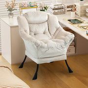 POLTRONA Relax con struttura in metallo, colore kaki