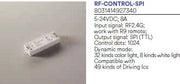 RF-CONTROL-SPI CONTROLLER 5-24VDC 8A PER STRIP LED RGBW DIGITALE