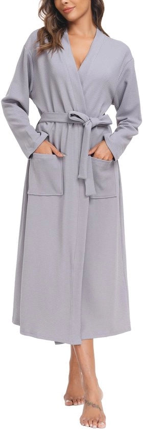 Kimono da bagno con V collo per donna e unisex