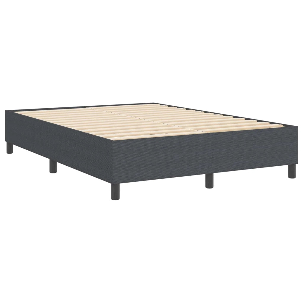 Letto matrimoniale | Letto per adulti | Struttura letto piattaforma Grigio scuro 160 x 200 cm