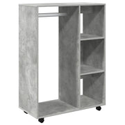 Armadio Grigio Cemento 80x40x110 cm in Legno Multistrato CFW8170327