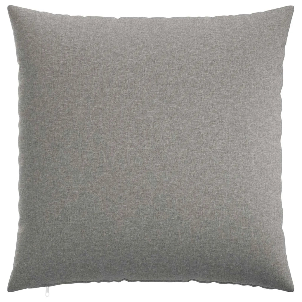 Federa 6 pz HEERLEN Grigio Nuvola 60 x 60 cm Tessuto 912530