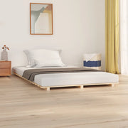Giroletto senza Materasso 140x200 cm in Legno Massello di Pino 824568