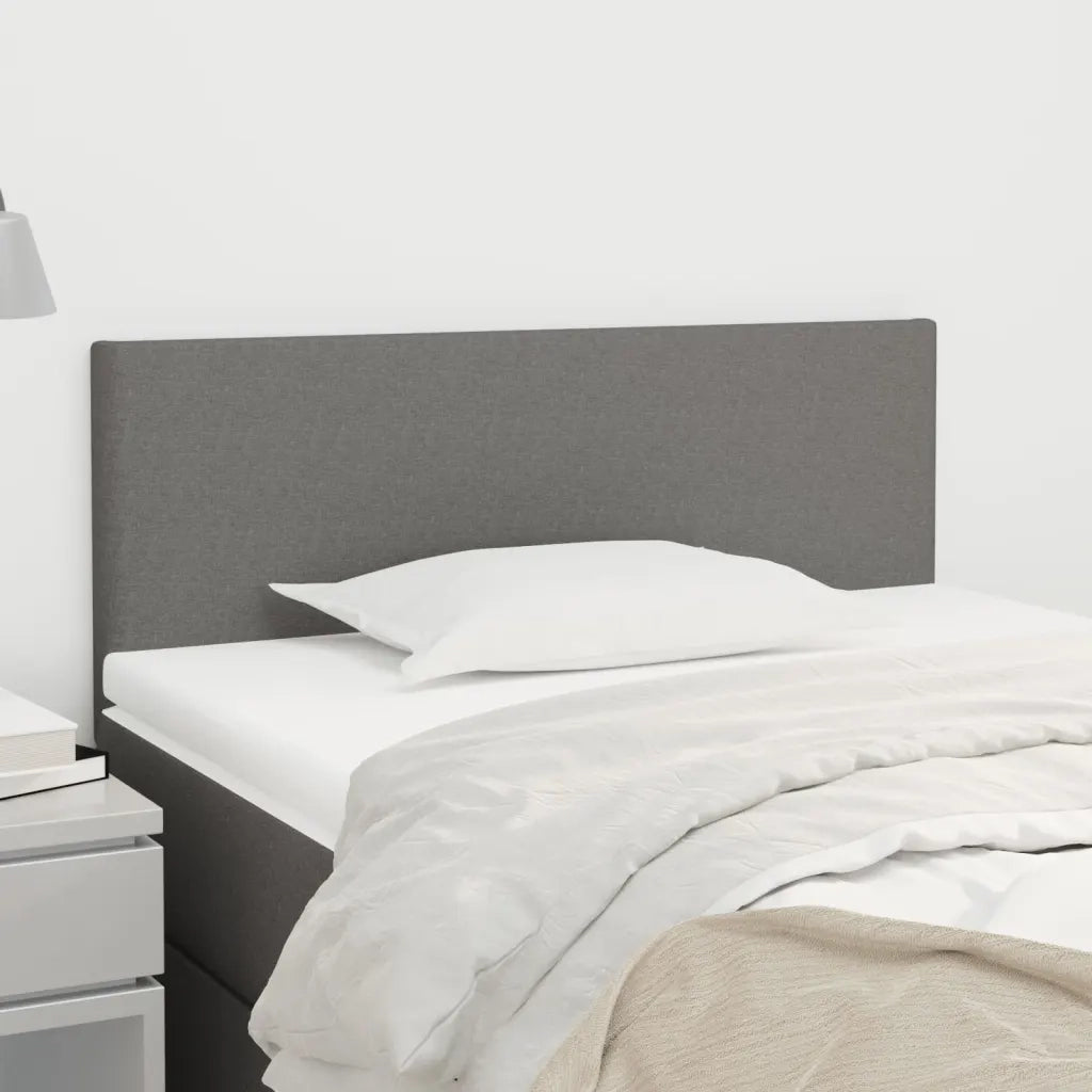 Testiera | Testata Grigio Scuro 80x5x78/88 cm in Tessuto