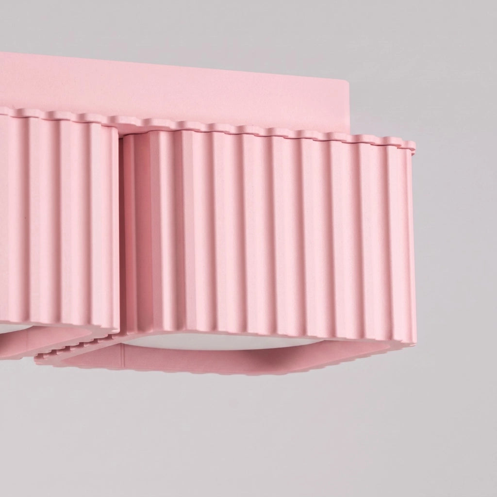 Plafoniera RIFF 2 rosa Gx53