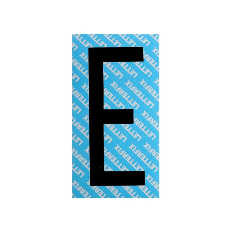 Lettera Adesiva Nera Serie T80 E Letterfix