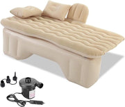Lettino Inflatabile per Auto e Campeggio - Impermeabile e Serrato - Beige