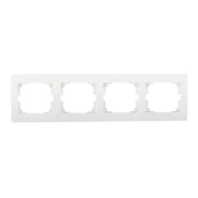 Cornice 4 posti orizzontale LOGI bianca Kanlux 25120