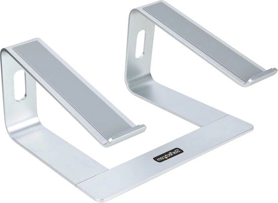 Supporto Laptop Ergonomico - Alluminio Argento - Supporto Portatile Ergonomico per Laptop - Massimo 5kg