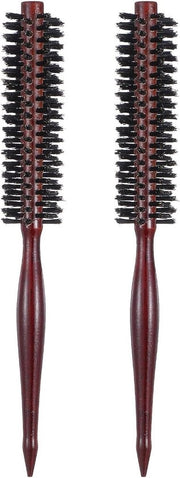 Spazzola per capelli con piccoli ciuffi di pelo di cinghiale per creare onde naturali e asciugare - adatta per capelli corti e lunghi